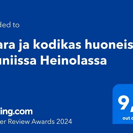 Avara Ja Kodikas Parvekkeella Apartmán