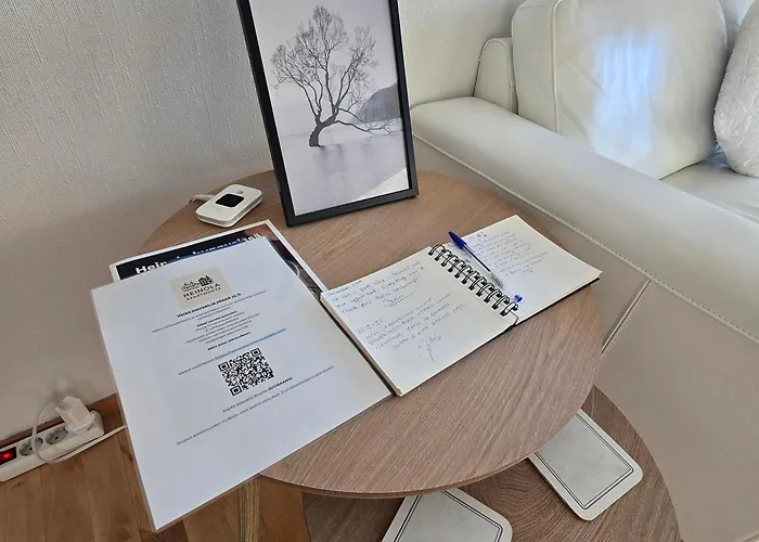 Avara Ja Kodikas Parvekkeella Apartamento Heinola